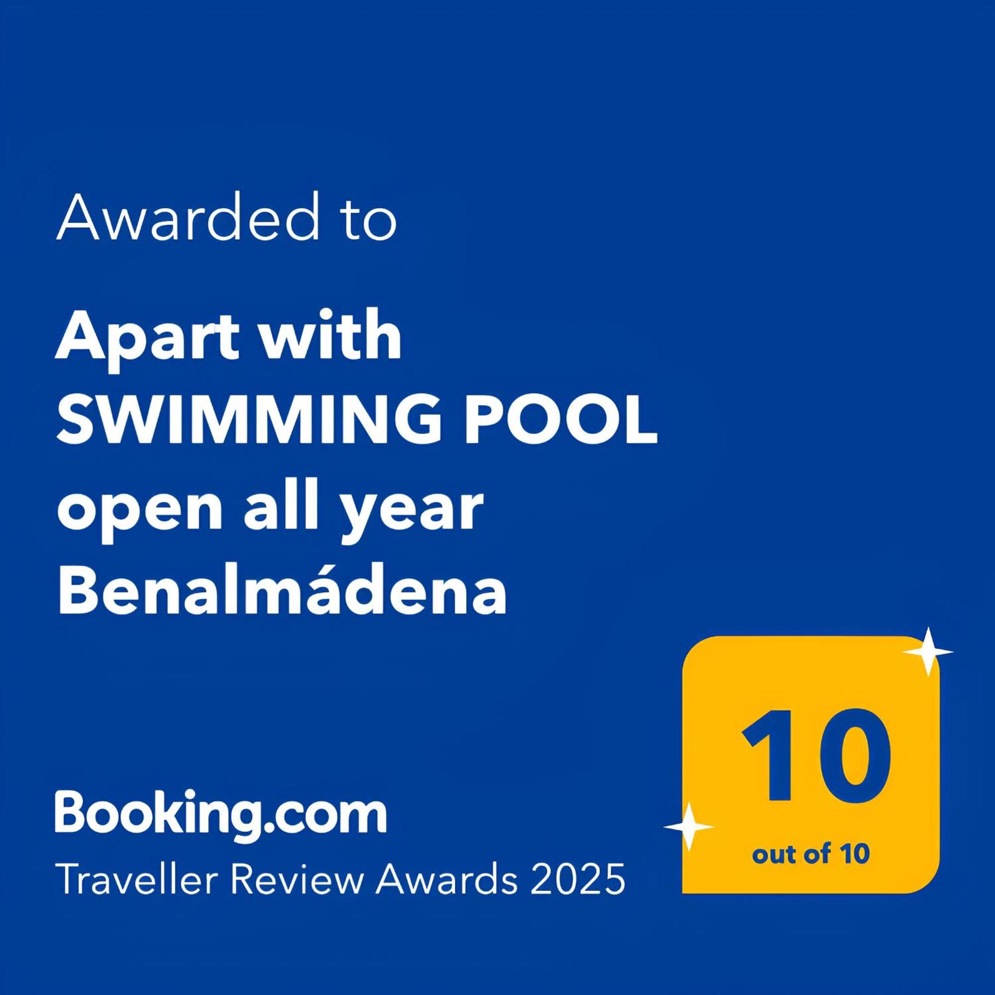 Apart With Swimming Pool Open All Year Benalmádena Eksteriør bilde